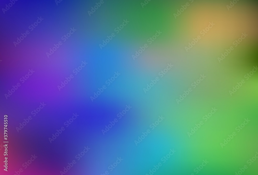 Obraz premium Light Multicolor vector abstract blurred layout.