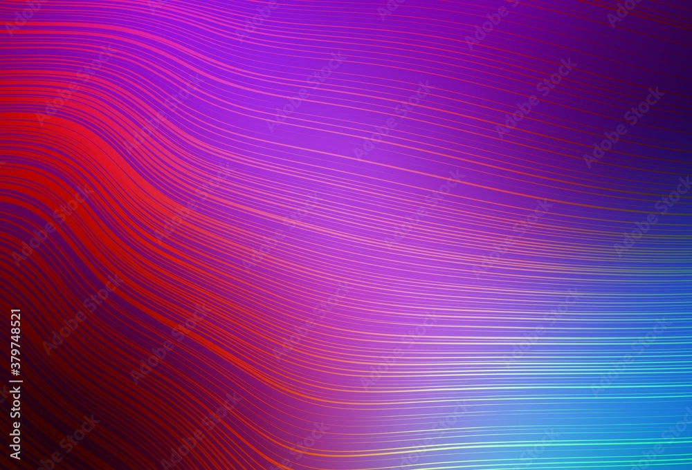 Obraz premium Light Pink, Blue vector modern elegant background.