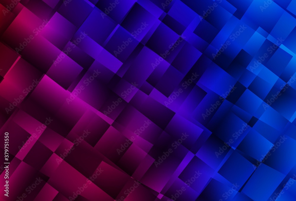Dark Blue, Red vector template with rhombus. Dark Blue, Red vector template with rhombus.