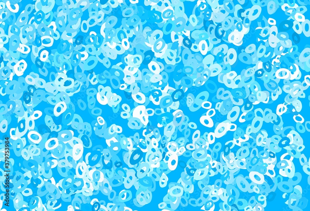 Light Blue, Red vector layout with circle shapes. Light Blue, Red vector layout with circle shapes.