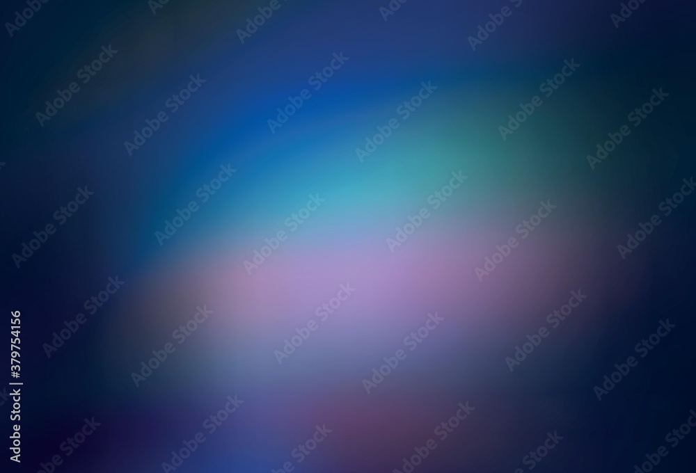 Obraz premium Dark Purple vector blurred bright pattern.