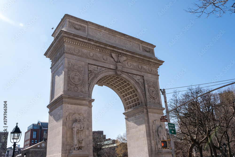 Washington Square arch 