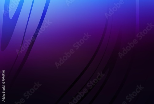 Dark Pink, Blue vector layout with wry lines.