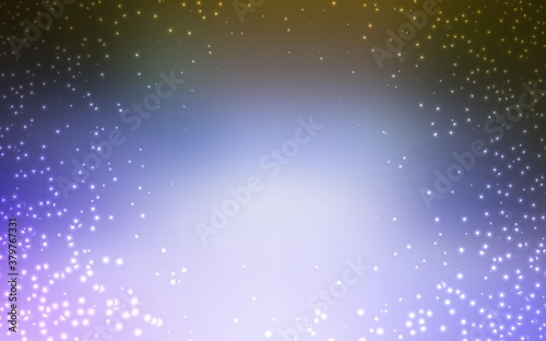 Light Pink, Green vector layout with cosmic stars. Modern abstract illustration with Big Dipper stars. Pattern for astronomy websites.