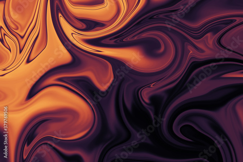 Abstract background of colorful liquid liner. Abstract texture of liquid acrylic.