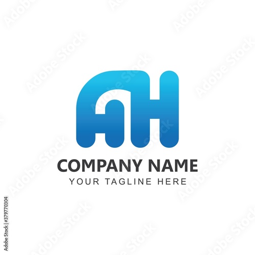Initial AH Logo Design