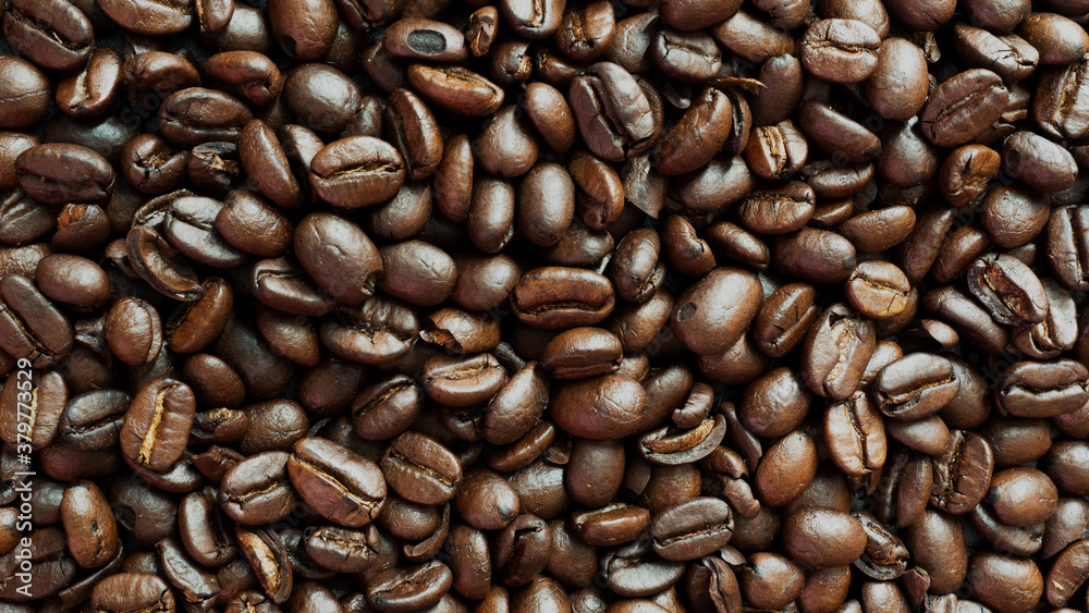 Obraz premium Coffe bean background