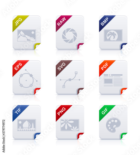 File type icons: Images