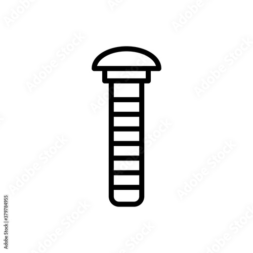 Screw Icon Design Vector Template Illustration