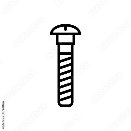 Screw Icon Design Vector Template Illustration