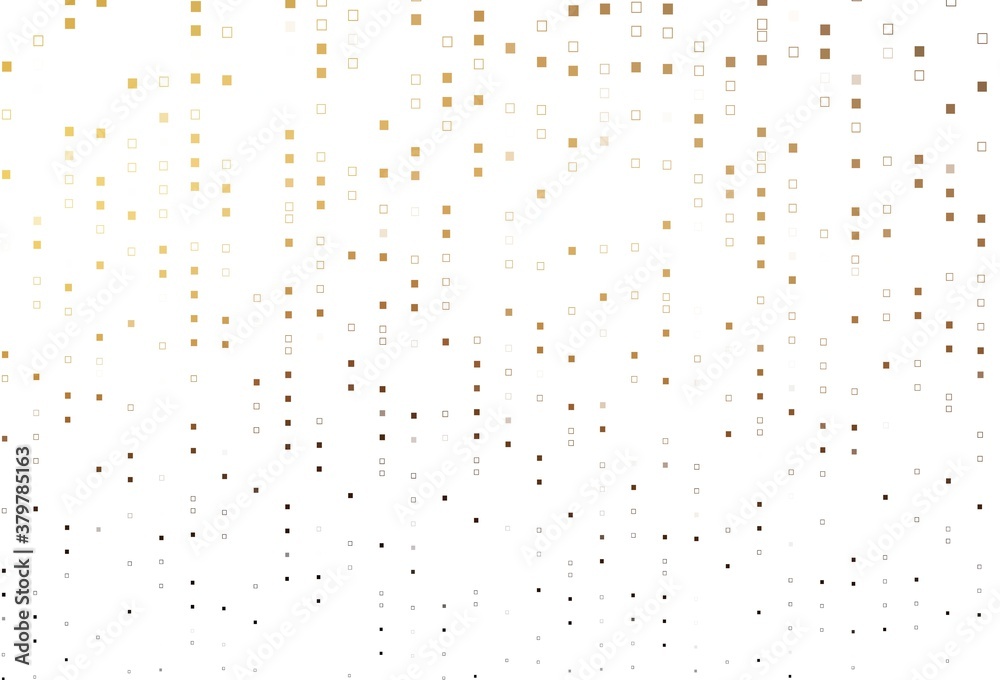 Light Yellow, Orange vector backdrop with lines, rectangles. Light Yellow, Orange vector backdrop with lines, rectangles.