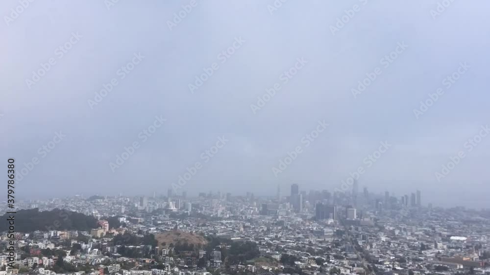 Twin Peaks Timelapse, San Francisco Twin Peaks Timelapse, San Francisco