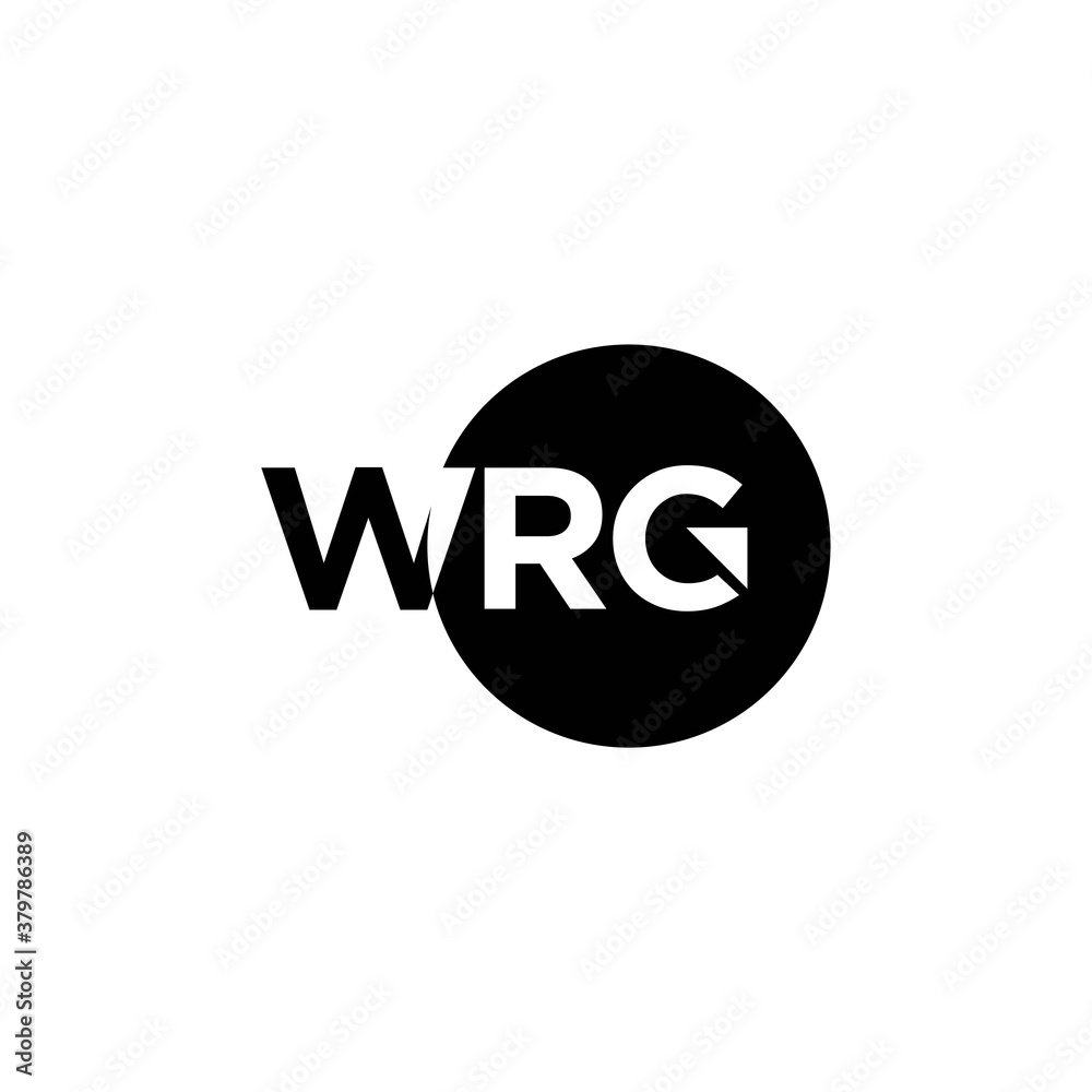 Modern WRG Initial Logo Design in Minimalist Typography Style for Corporate Brand Identity Modern WRG Initial Logo Design in Minimalist Typography Style for Corporate Brand Identity