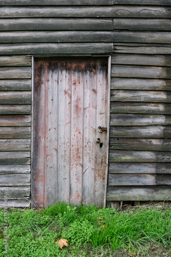 Rustic timber doorway Rustic timber doorway
