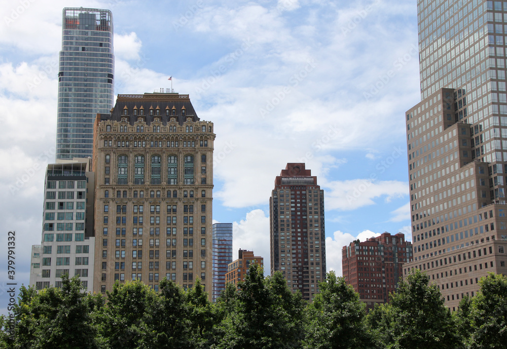 Buildings in the Financial District of New York City Buildings in the Financial District of New York City