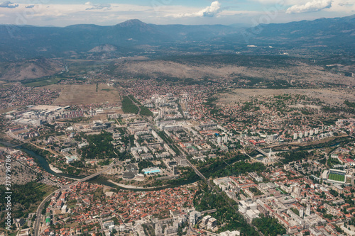 Podgorica from above photo