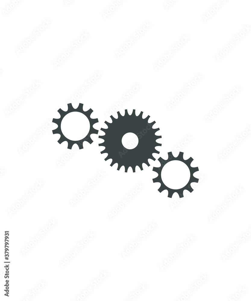 gear icon,vector best flat icon.