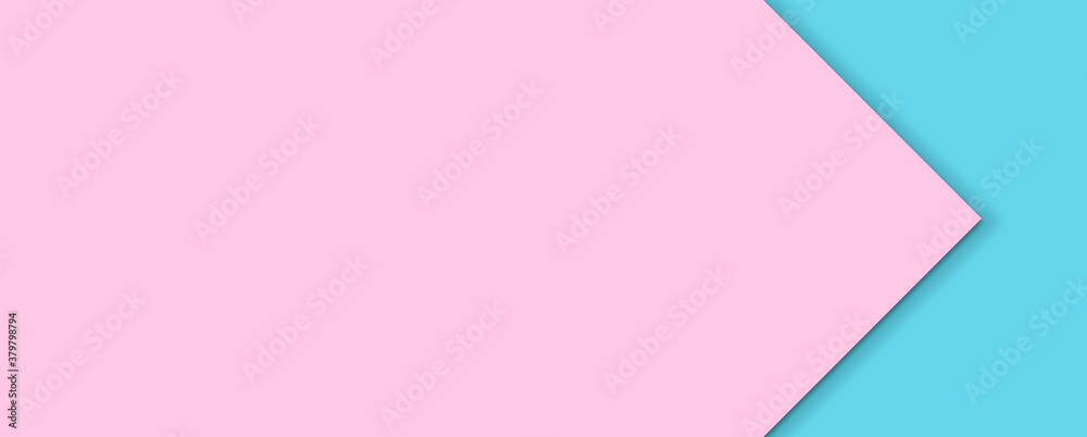 青い紙にピンクの紙を重ねたようなシンプルな背景素材 青い紙にピンクの紙を重ねたようなシンプルな背景素材
