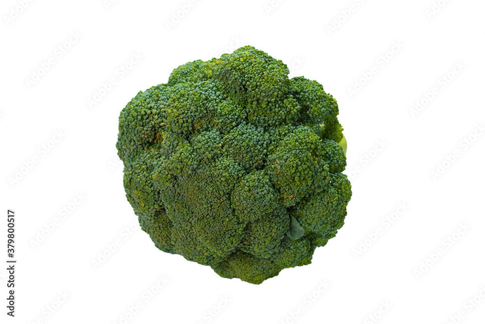 Fresh tasty broccoli isolated on white background. Fresh tasty broccoli isolated on white background.