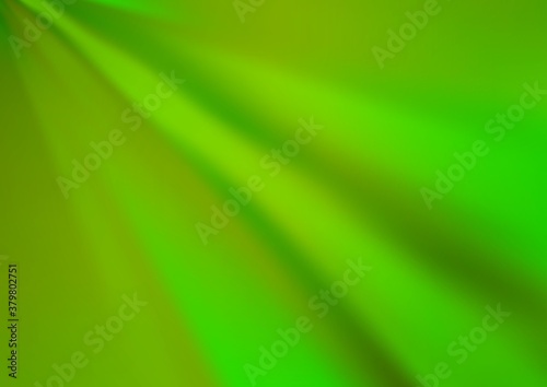 Light Green vector blurred shine abstract template. Modern geometrical abstract illustration with gradient. Brand new design for your business.
