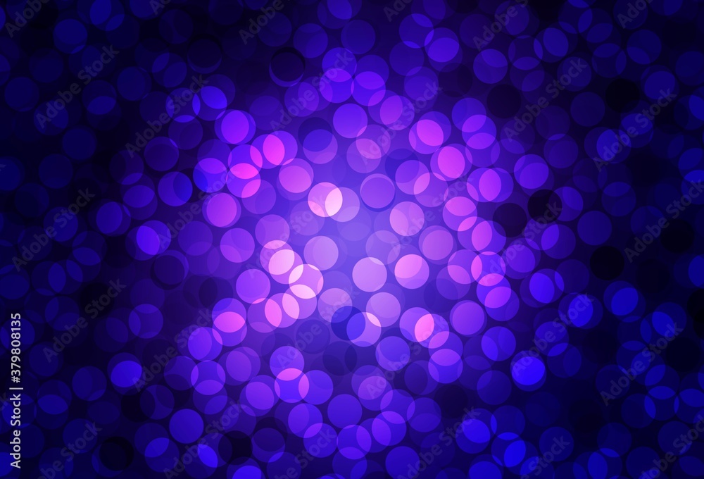 Dark Purple vector background with spots. Dark Purple vector background with spots.