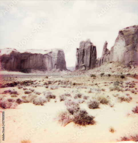 Monument Valley, Polaroid photo