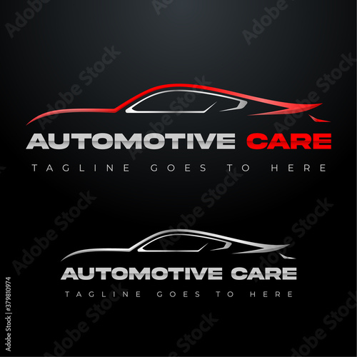 Car logo, automobile logo, automotive logo. Sports vehicle vector illustration, sports vehicle icon.