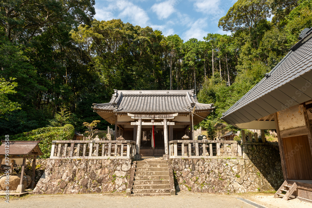 Yasaka shrine in Sanda city, Hyogo, Japan