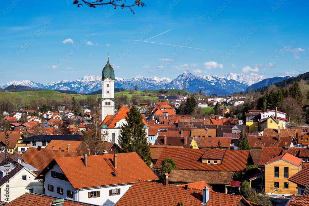 Nesselwang is a municipality in the district of Ostallgaeu in Bavaria in Germany