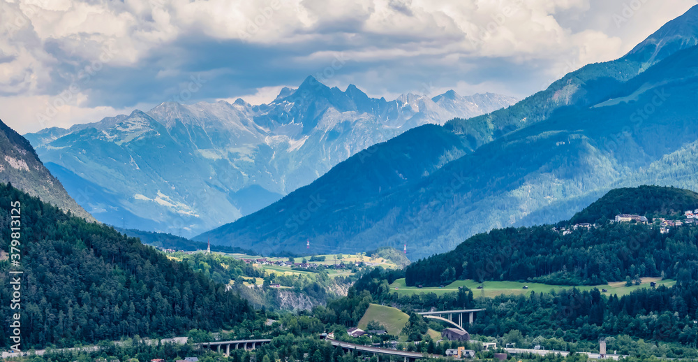 Town of Imst in Tirol, Austria, Europe