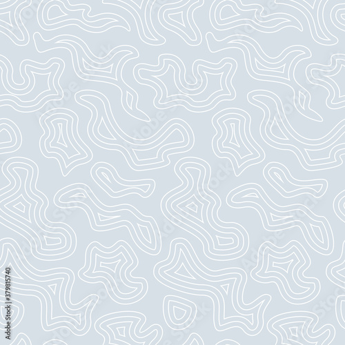 Abstract background with white stains on a gray background. Seamless pattern. Vector simple flat illustration.