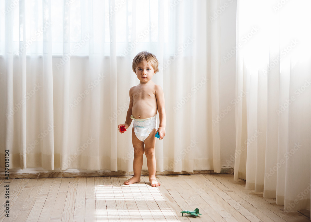 Portrait of a 1 year old boy Portrait of a 1 year old boy