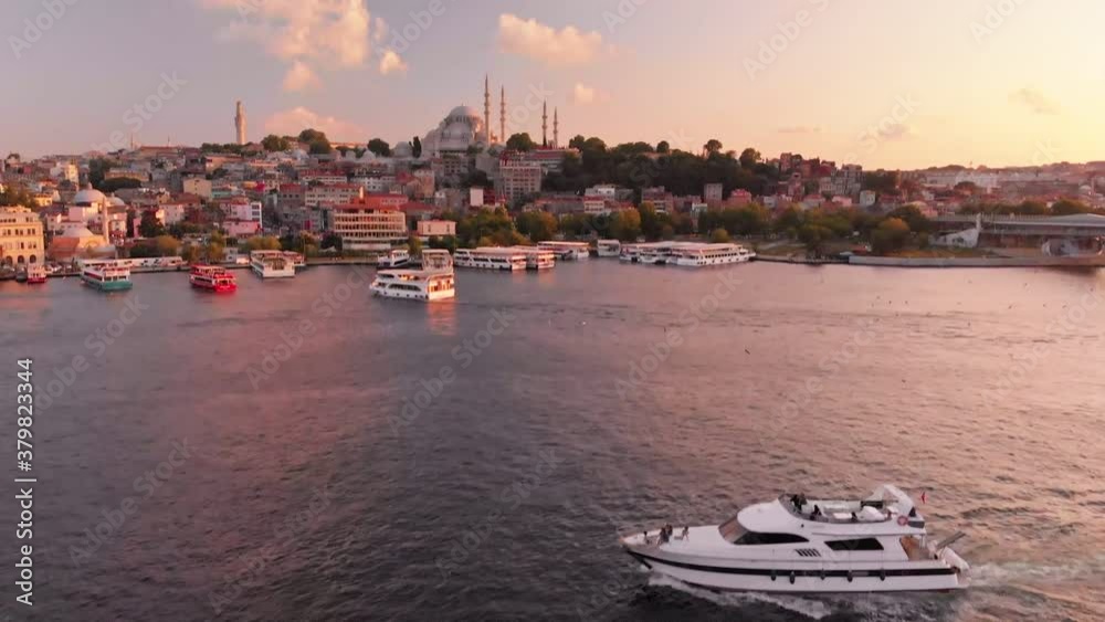 Istanbul aerial views of main attractions Istanbul aerial views of main attractions