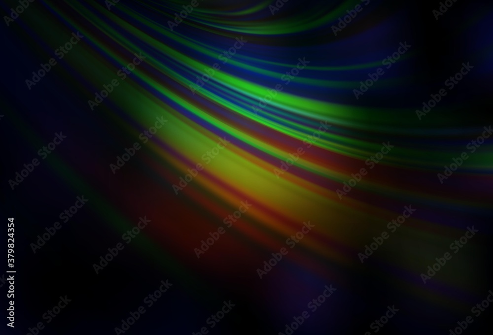 Dark Blue, Green vector blurred bright texture. Dark Blue, Green vector blurred bright texture.