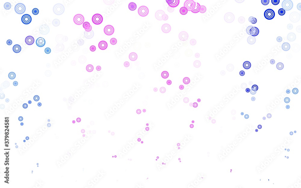Light Purple vector texture with disks. Light Purple vector texture with disks.
