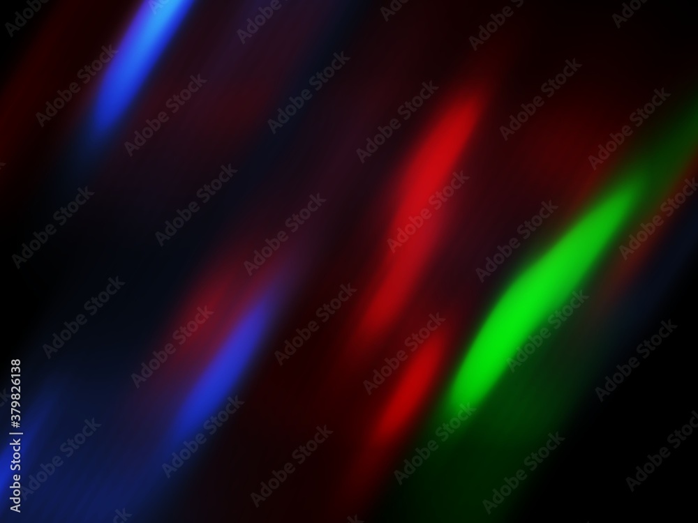 Red green dark shades, galactic abstract colorful background