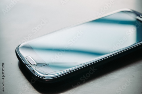 cracked phone screen