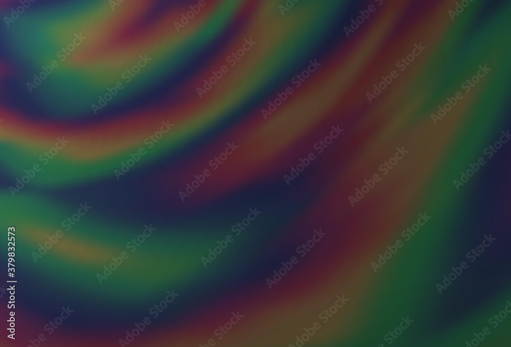 Obraz premium Dark Silver, Gray vector abstract blurred background.