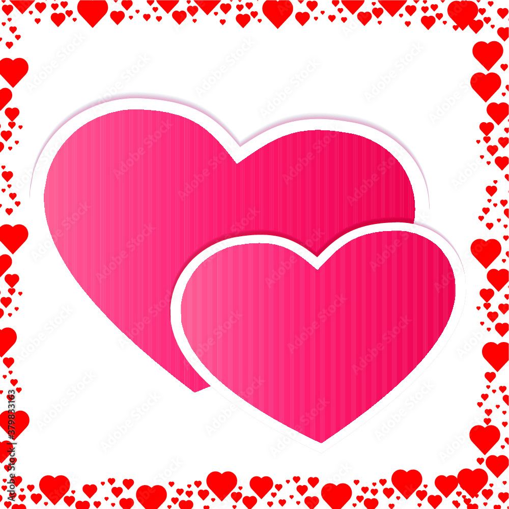 Valentine's Day Heart collection vector