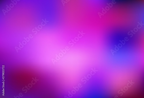 Light Purple, Pink vector blurred bright template.