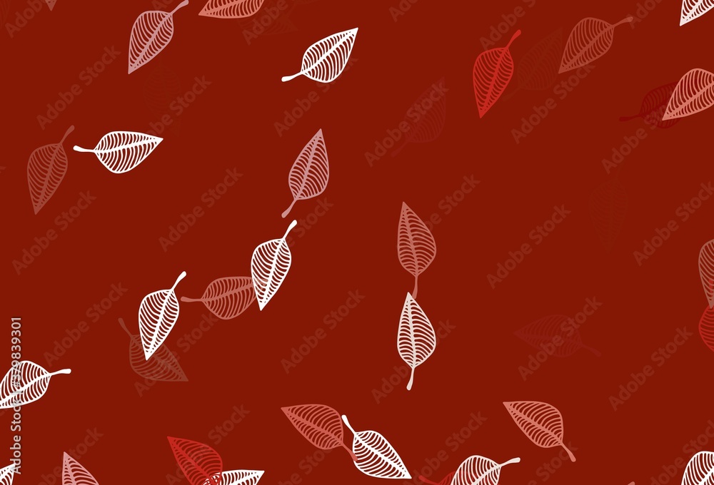 Light Red vector hand painted texture.