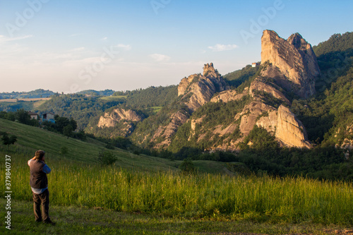 natural regional park sassi di rocca malatina modena italy  photo