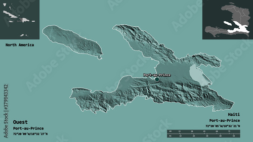 Ouest, department of Haiti,. Previews. Administrative