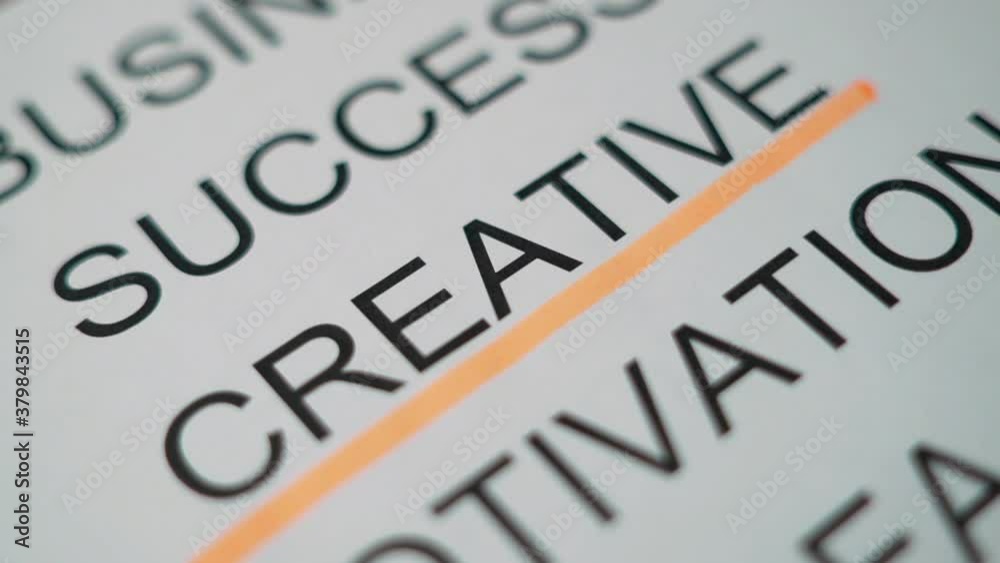 The Process of Underlining a Large Printed Text The Process of Underlining a Large Printed Text