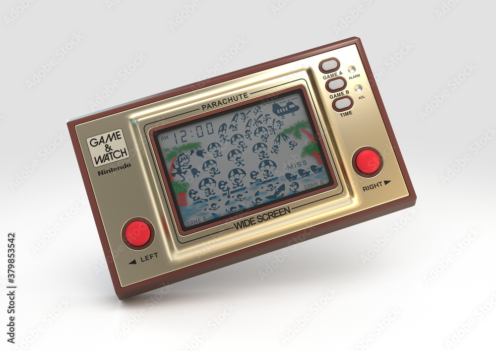 Nintendo Game & Watch Parachute Stock Photo Adobe Stock