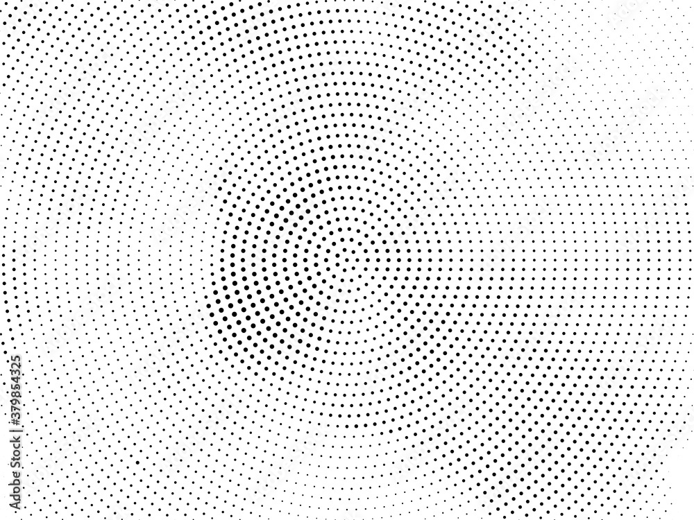 Elegant circular halftone design modern background