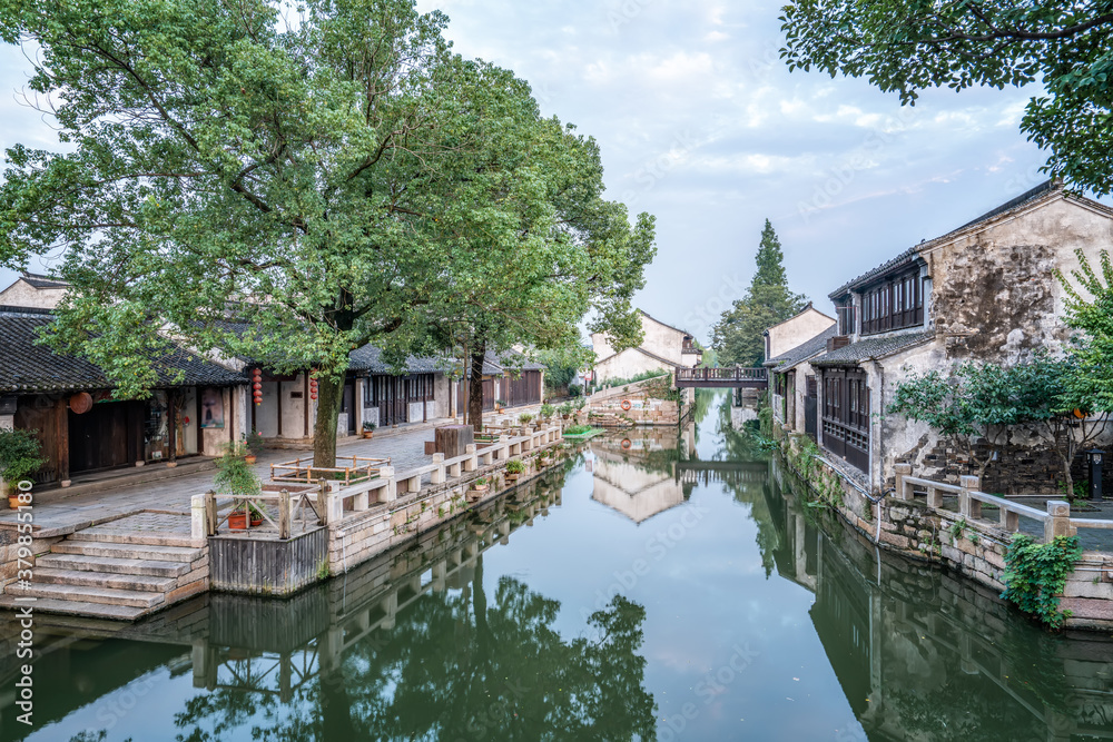 view of dangkou ancient town, wuxi, jiangsu, China view of dangkou ancient town, wuxi, jiangsu, China