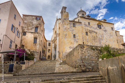 Fototapeta Naklejka Na Ścianę i Meble -  Castle in Calvi, North of Corsica, France