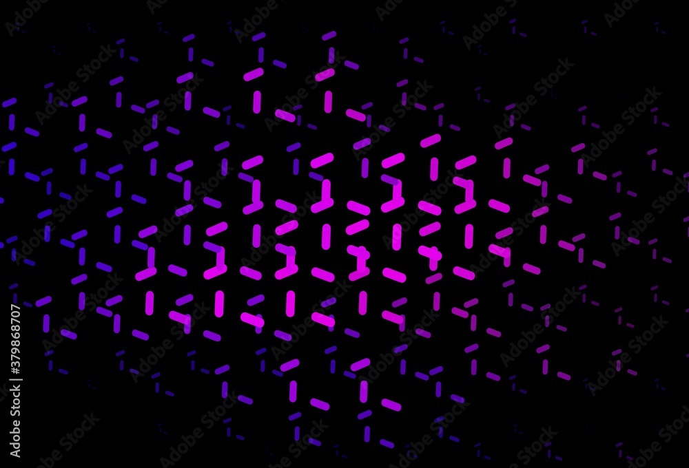 Dark Purple vector layout with flat lines.