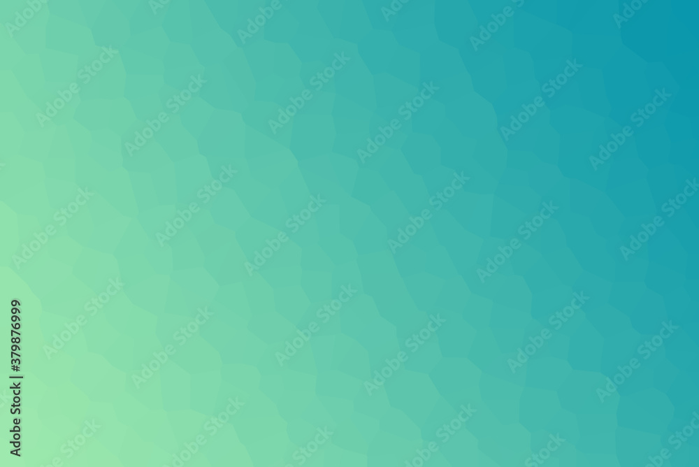 Blue Shades Blurred Smooth Low Poly Gradient Crystallize Background Illustration